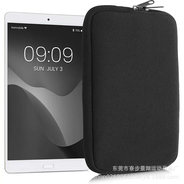 Neoprene 7inch Tablet Case Shockproof Zipper Bag Neoprene 8inch iPad Tablet Protective Case
