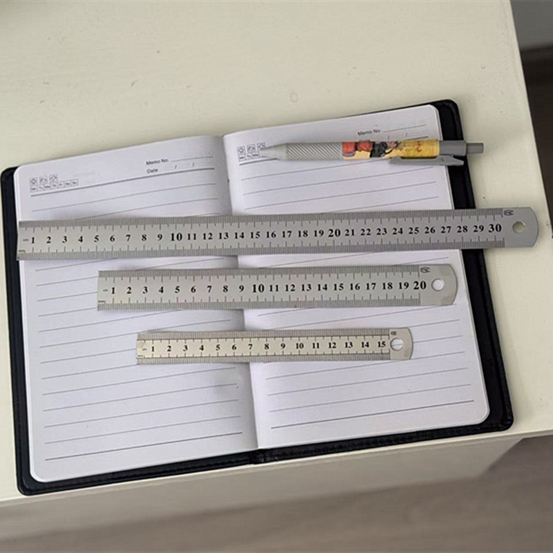 15Cm20Cm 30cm Stainless Steel Ruler Double-Sided Steel Ruler Metric Steel Ruler 150mm Steel Ruler Wholesale 15Cm20Cm 30cm Stainless Steel Ruler Double-Sided Steel Ruler Metric Steel Ruler 150mm Steel Ruler Wholesale