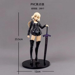 中実pvc私服セバ黒貞徳手は運命の夜アニメモデルのケースを飾っている