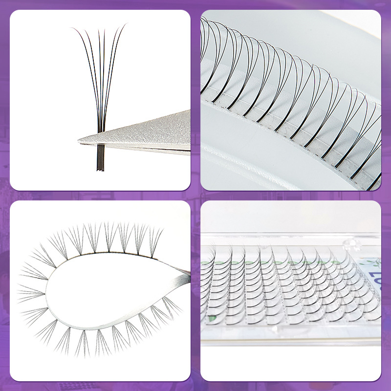 Fábrica de pestañas 3D transfronterizas europeas y estadounidenses, pestañas de injerto de injerto, pestañas largas, pestañas falsas al por mayor