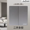 Two open dual -control gray