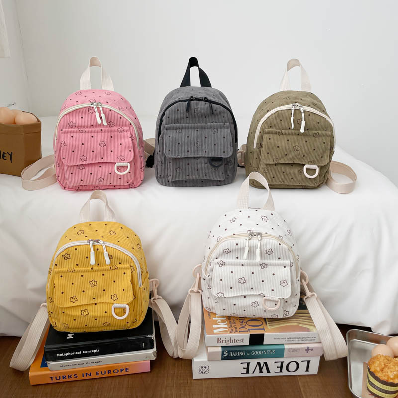 Mini Backpack for Women, Lightweight, Large-Capacity, Commuter Student Backpack, Simple, Fashionable, Trendy, Personalized Travel Outdoor Bag