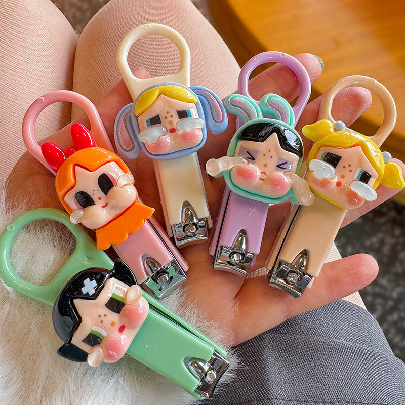 Cute Acrylic Nail Clipper Small Portable Nail Clipper Household Stainless Steel Nail Clipper Nail Cute Tools