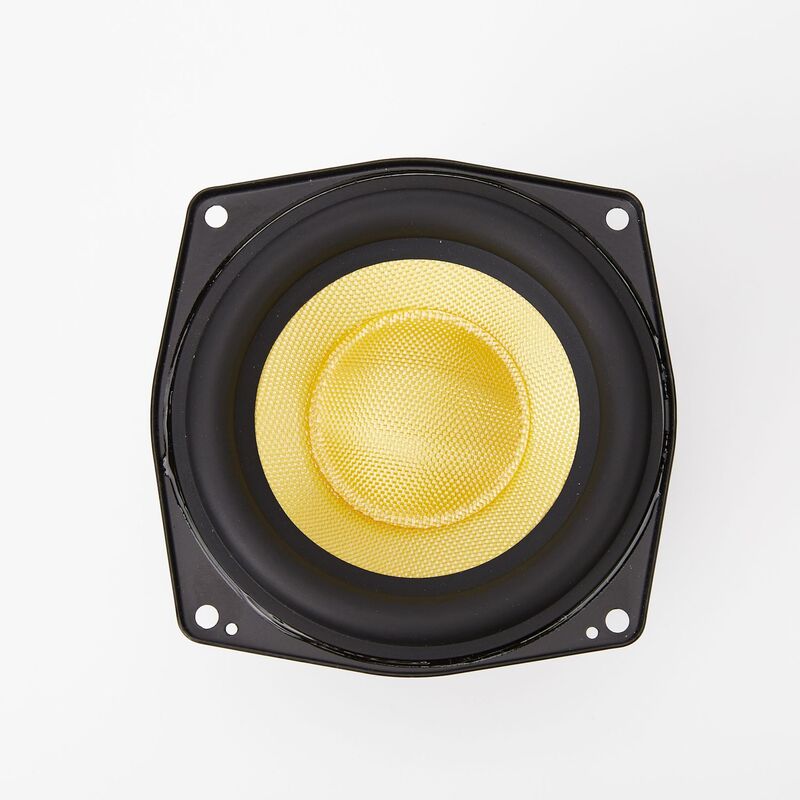 新しい 4inch グラスファイバーフルレンジ 4 オーム Ω60 ワット Ares 2 低音重低音高忠実度スピーカーゴールデンレジェンド|undefined