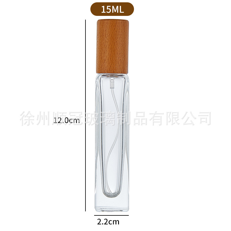 5ml玻璃香水小样瓶化妆品喷雾瓶10ml螺口香水瓶方形香水分装瓶|undefined
