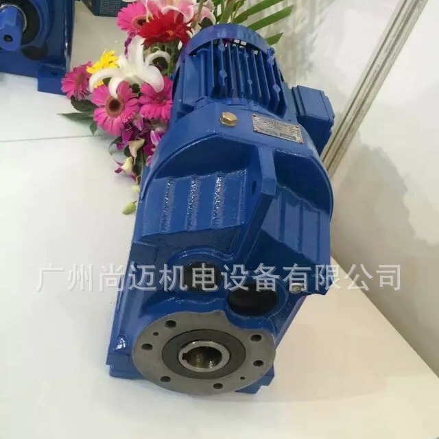 东莞广州减速机斜齿轮减速电机GK77/GKA77硬齿面质保一年品牌国茂