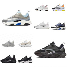 欧洲站跨境四季情侣跑步鞋新款b22厚底老爹鞋时尚透气运动潮鞋