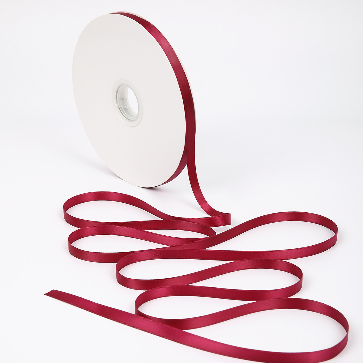 100 yardas de cinta de poliéster de doble cara Macarons, decoración de ramo, regalo, embalaje de flores, cinta de color sólido al por mayor