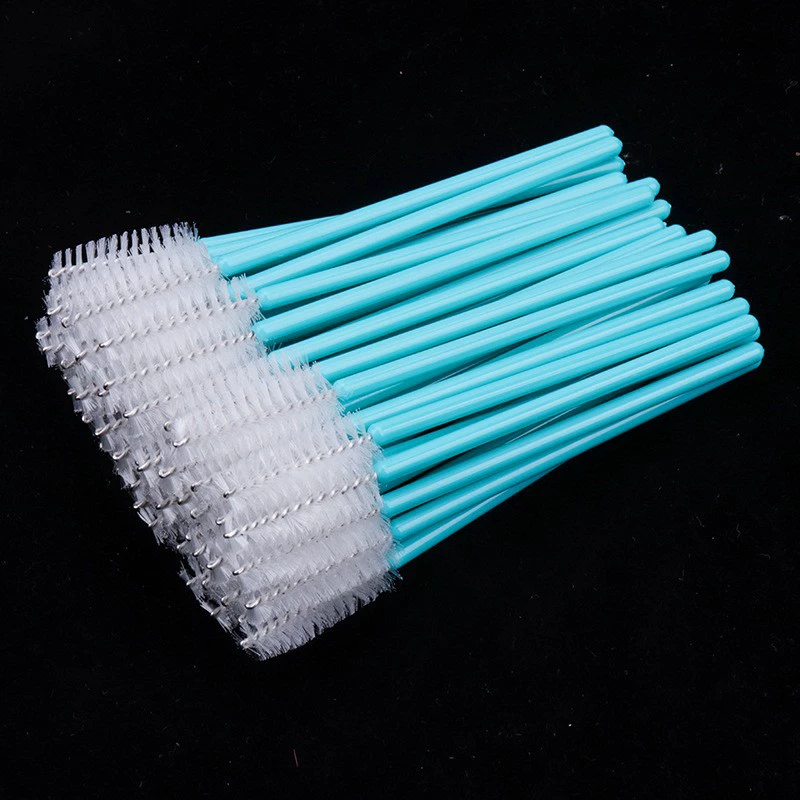 Disposable brush for eyelashes, curly false eyelashes for extension