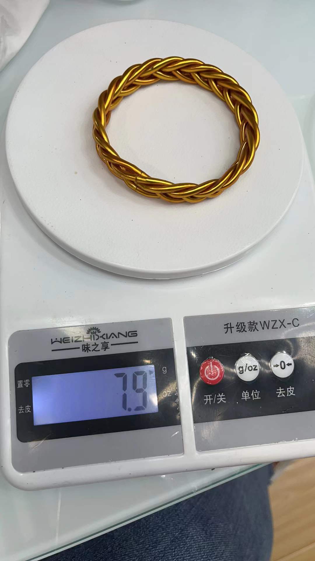 Daily Occasion Silica Gel Material Simple Style Solid Color Silica Gel Braid Unisex Wristband