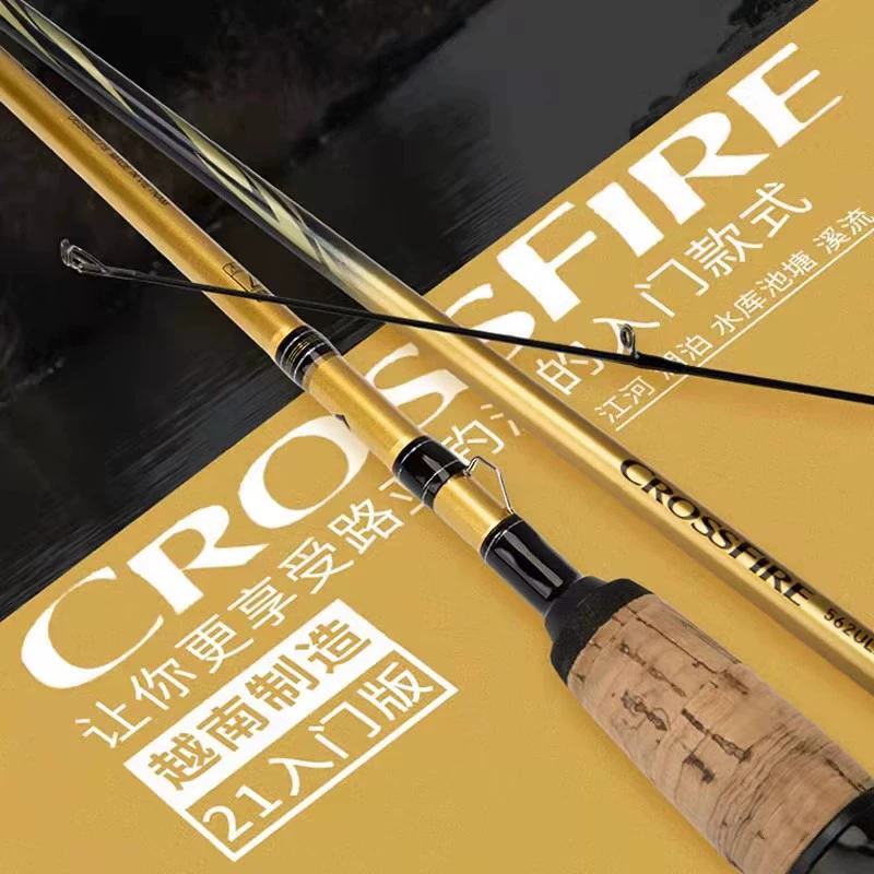 Палка DAIWA Da Yifa Luya Crossfire с прямой рукоятью, карбоновая телескопическая удочка, дистанционная заброска bass bass bass микрофон микро