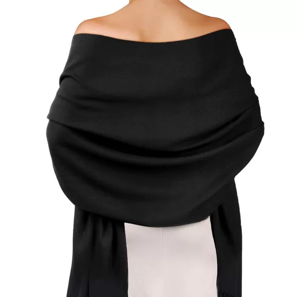 Foreign Trade Scarf Solid Color Women's Imitation Cashmere Autumn and Winter New High-End Mid-Length Warm Scarf Large Shawl Wholesale