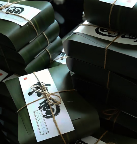 Qingming Festival Green Dumpling Gift Box, mugwort packaging box, Qingming Fruit Mung Bean Cake Baked Pastry Packing Box, wholesale