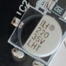 �NƬ늽�35V220UF 6.3/7.7mm�NƬ�X늽����LHTϵ�пs�w����ߴ�