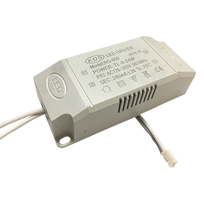 Светодиодный потолочный светильник с постоянным током 8-50w монохромный/двухцветный полуисточник питания Высокая мощность без изоляции драйвера