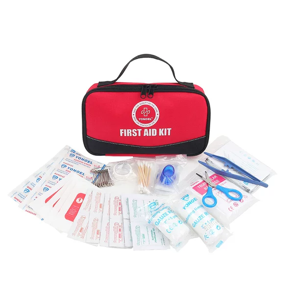 Factory Direct Sales Satchel Outdoor First Aid Kit Logo Printing Car Travel Emergency Medical Kit First Aid Kit