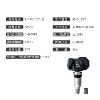 Pressure Sensor Dual Frequency – Tire pressure monitoring system