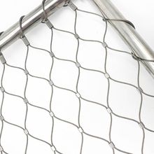 304不锈钢绳网高空防坠网学校天井安全网吊楼梯防护网植物爬藤网