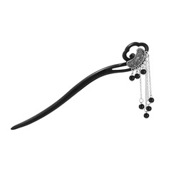 Hairpin with a new Chinese style for women, suitable for autumn and winter, ancient style, wooden, with a sense of elegance and sophistication, suitable for updo hairstyles, simple and modern hairpins