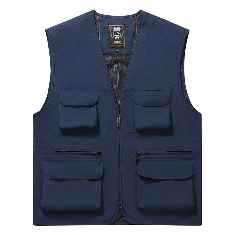 Men's travel quick dry thin climbing waterproof vest sleevless