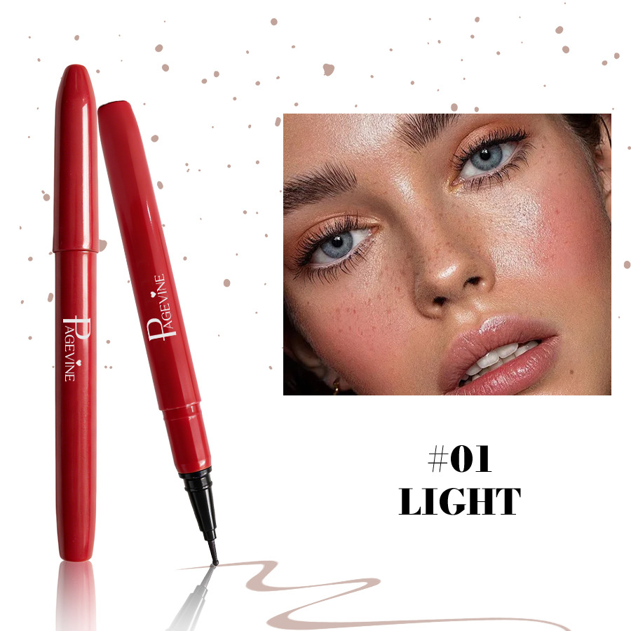 Transfronterizos PAGE VNE natural pecas moles pen impermeable duradero no se marea belleza moles pecas pen comercio exterior image 6