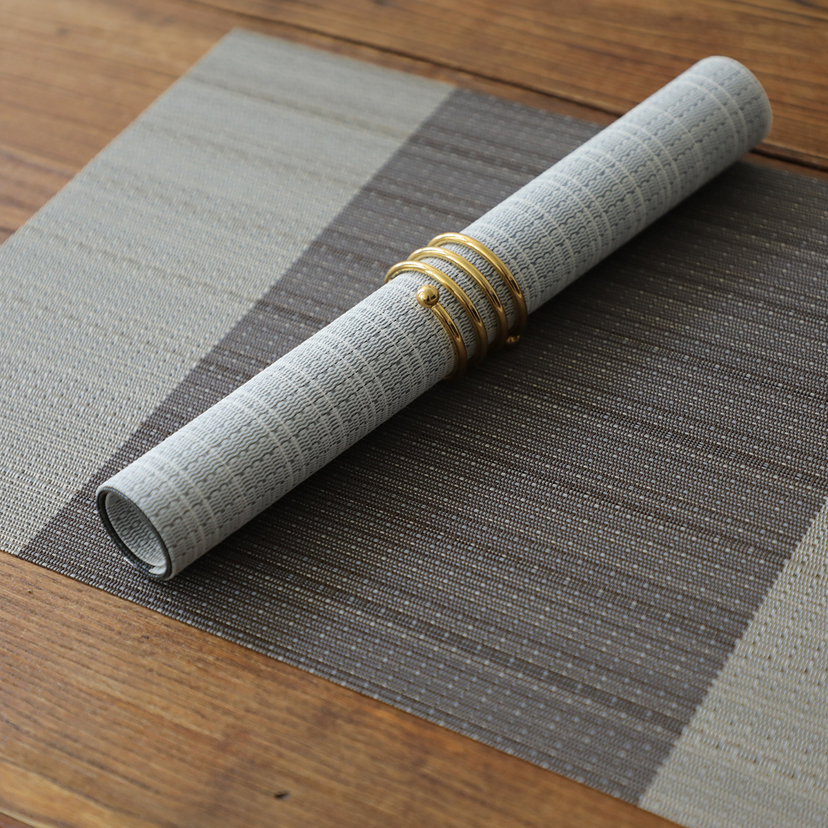 PVC Waterproof Oilproof Table Mat Nordic Insulating Dinner Mat Restaurant Hotel Household Non-slip Patterned Western Dinner Mat Wholesale