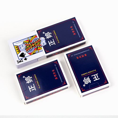 Zhengting Poker 555 whole box of 100 pairs for entertainment venues and card rooms, special large and thick supermarket factory wholesale 