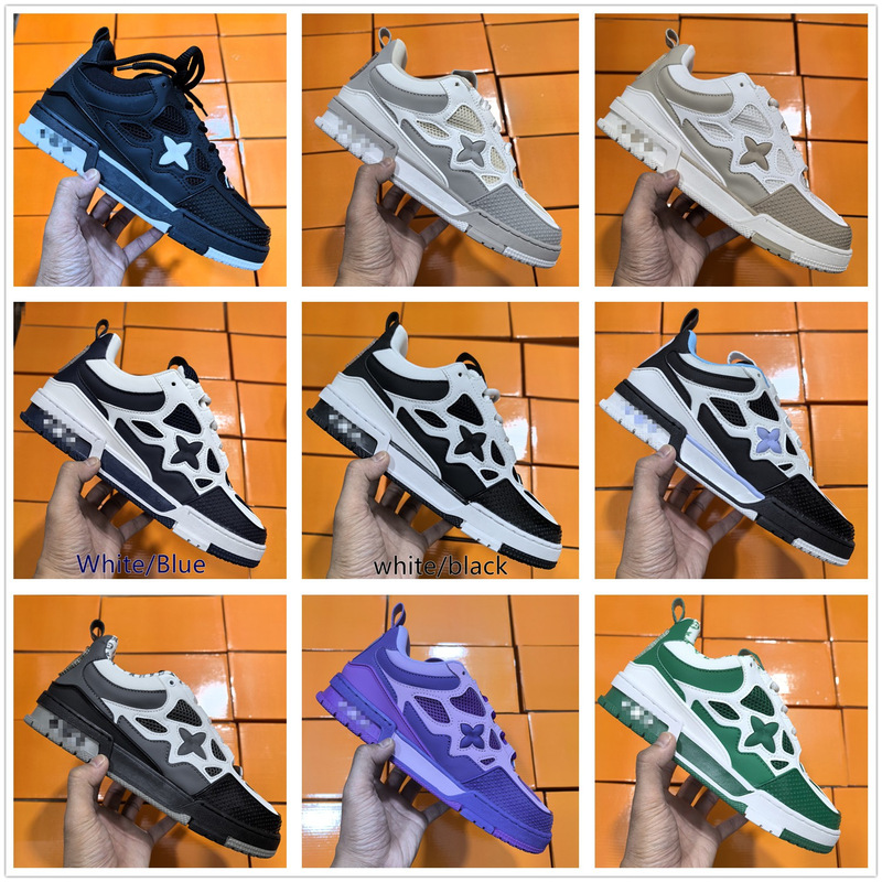 Putian High Version Fat Boy Shoes Lujia Trainer Couple Style Embossed Thick-Soled Sports Sneakers Bread Shoes