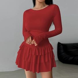 连衣裙;休闲裤;女式T恤