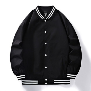 Couple casual baseball uniform public version flight jacket men's support brand logo pressure label embroidered fashion brand jacket