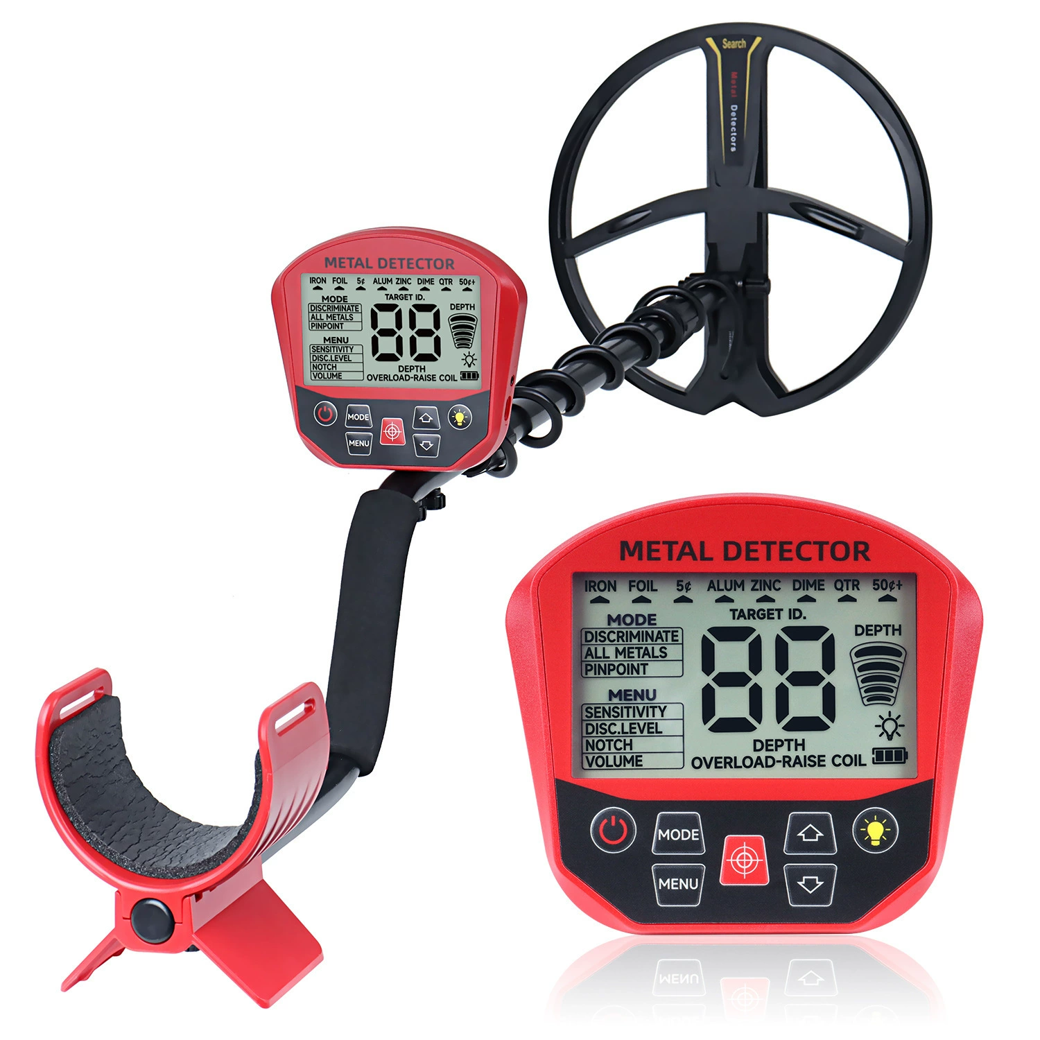 GT958 подземный металлоискатель открытый металлоискатель для поиска сокровищ Новый Большой экран USB Прямой интерфейс перфорации