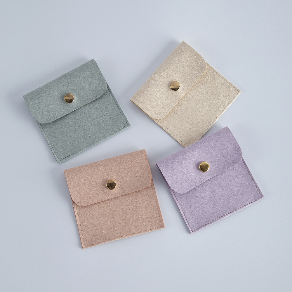 Jewelry Packaging Bags Classification 1 Piece Basic Simple Style Daily Solid Color Jewelry Packaging Bags