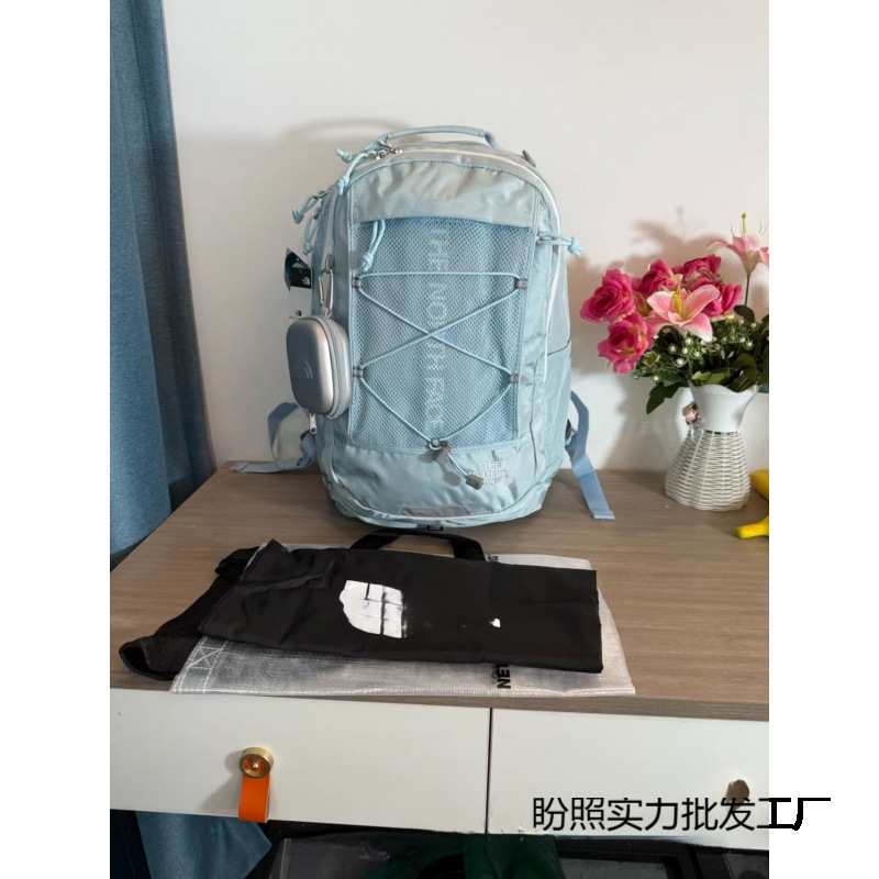 高品北家30L双肩包中学生书包大容量多口袋电脑包户外旅行包|undefined