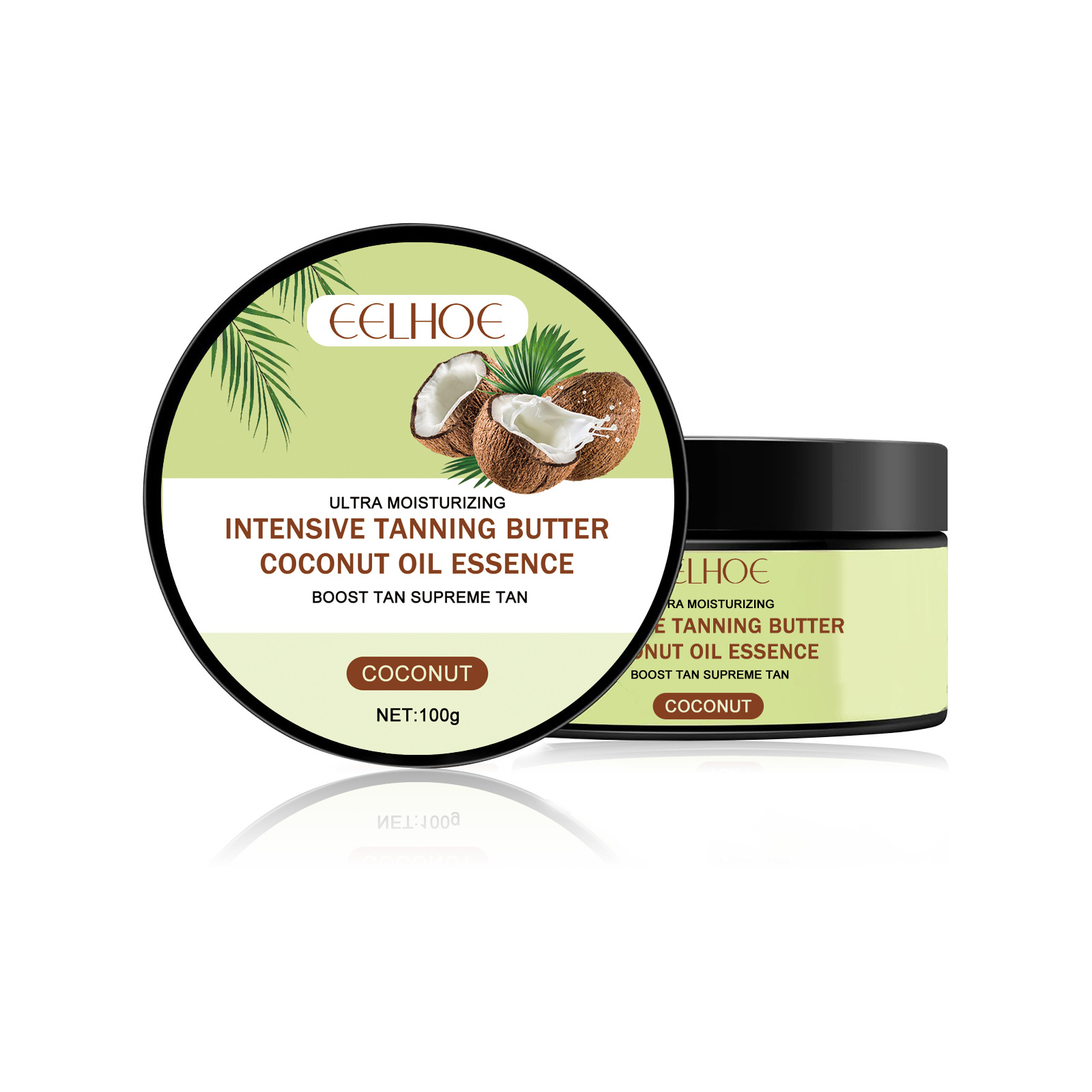 EELHOE crée une couleur bronze antique naturelle pour les bains de soleil en plein air, aidant uniformément la peau à s'exposer au soleil. Noix de coco_voghion.com