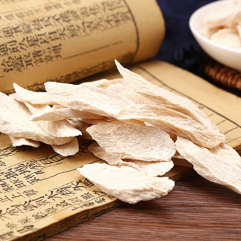 Wholesale Chinese herbal medicine yam slices oblique slices peeled Huaiyam sulfur-free oblique slices Henan Jiaozuo iron bar yam