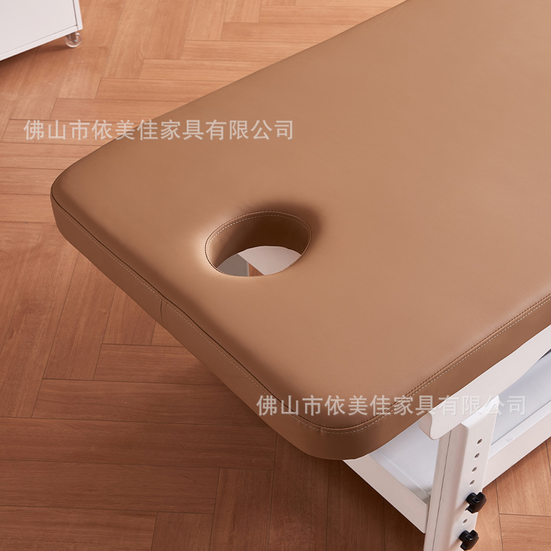 Cama de terapia, cama de masaje para salón de belleza con orificio, cama de masaje, cama de spa, cama de belleza especial para salón de belleza, cama de belleza plegable