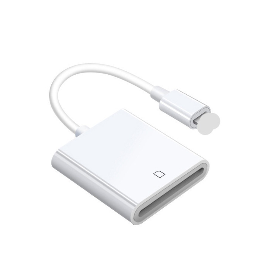 Aplicable al lector de tarjetas de Apple, teléfono móvil, tableta, memoria, tarjeta TF, cámara, lector de tarjetas de alta velocidad, cable adaptador de otg todo en uno