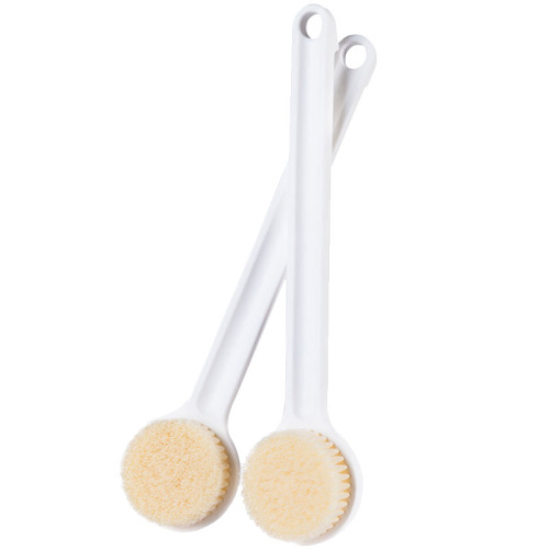 Japanese unprinted long-handled soft-bristle bath brush set bath brush back brush back cleaning brush good quality bath brush
