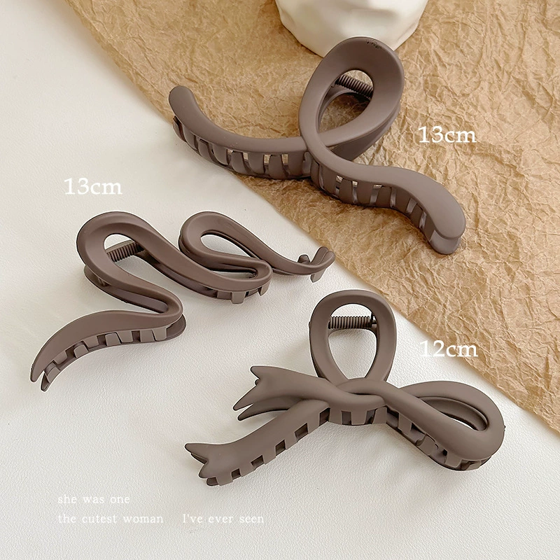 Заколки для волос, набор assorted, детские и взрослые, матовые формы 4,5–13 см