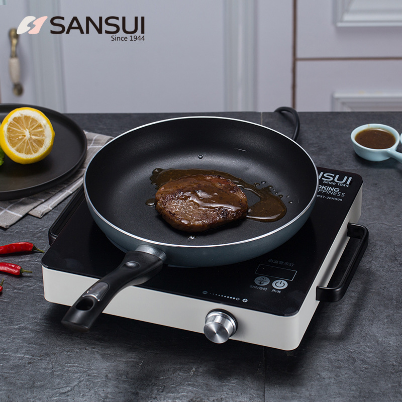 landscape Hot Pot intelligence Touch Far Infrared high-power Convection Oven black Radiant-cooker
