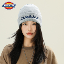 Dickies���ﶬ���̽�LOGO��ůñ�Ӵ��^��ᘿ�ë��ñ��H����ñ