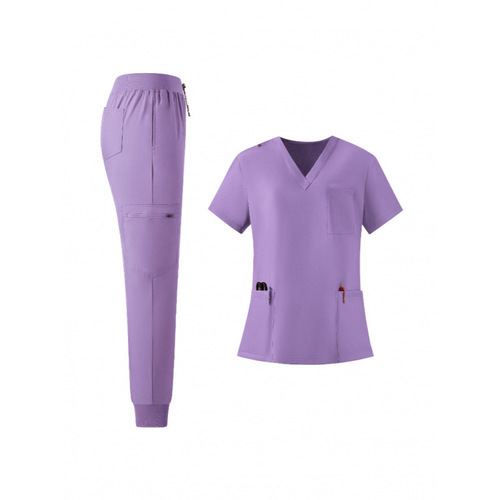Specially available for men and women's hand clothes, operating room, short-sleeved trousers, brush, hand clothes, pet hospital nurses, oral and dental services