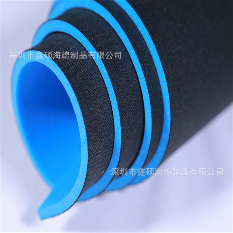 鑫硕直销 首饰盒海绵内垫植绒海绵内衬  EVA海绵单双背胶片材