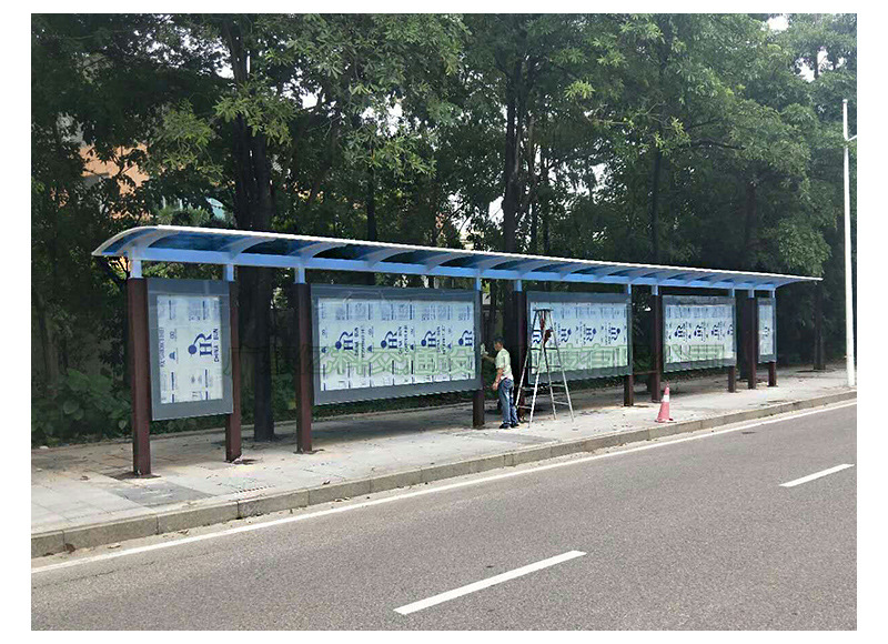 45东莞南城候车亭