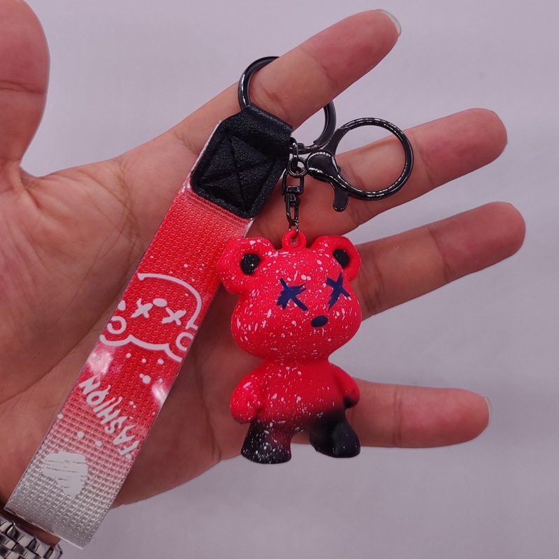 Rojo-Star Bear PVC grande