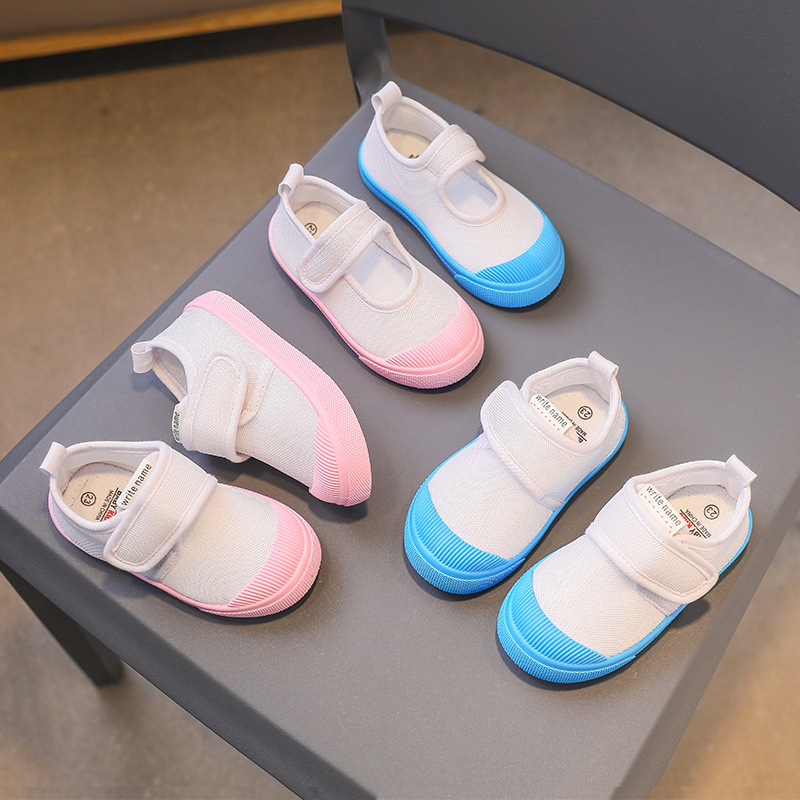 Non-slip white white sneakers for early age for students for men and…