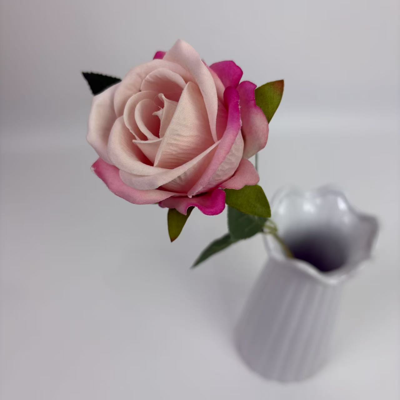 Simulación de tela de teril rosa rosa perla rosa casa hotel boda día de San Valentín rosa decoración de pared de seda