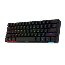 STK61蓝牙双模机械键盘RGB背光61键盘支持双系统电脑平板61%布局