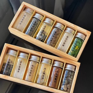 Karakul Lake Tourist Souvenir Sand Bottle Collection Bottle Northwest Desert Chaka Salt Lake Qinggan Grand Loop Line Equipment