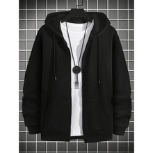H 37504 Drop shoulder zip hoodie �����ñ�������¿羳��